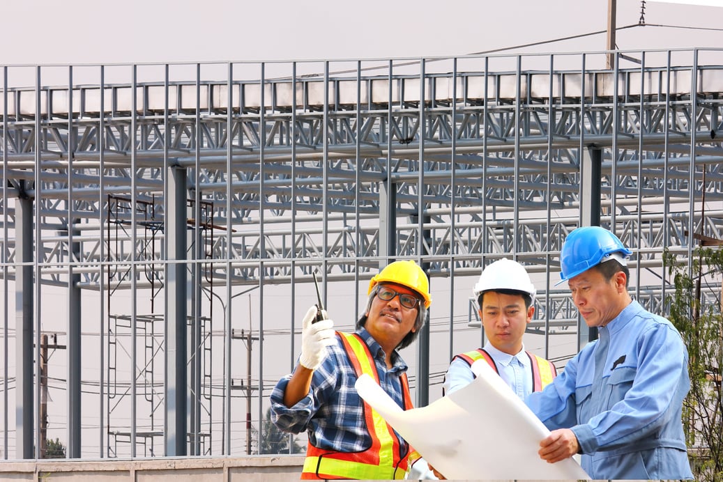 construction worker construction site